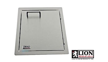 Lion Premium Grill Stainless Steel Vertical Door with Towel Rack | L62945
