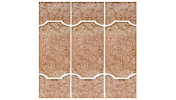 US Pool Tile Florence Series  Mediterranean Stone