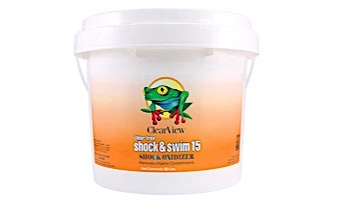 ClearView Chlor Free Shock & Swim 15 | 50 LB | CVCF050