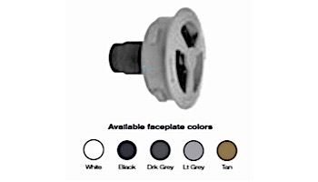 ParaJets Shiatsu Massage Jet Faceplate | Tan | 004-852-4000-07