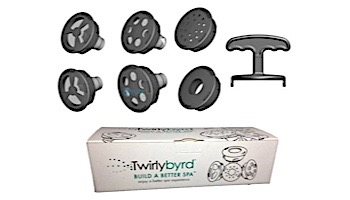 Twirlybyrd Spa Finishing Kit Tan | TB-FIN6PKT