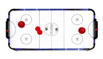 Hathaway Blue Line 32-Inch Portable Table Top Air Hockey | NG1013T3 BG1013T3