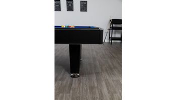 Hathaway Hustler 8-Ft. Pool Table with Ball Return | Black with Blue Felt | NG2520PB BG2520PB