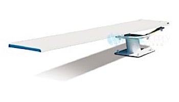 SR Smith Cantilever Jump Stand and Frontier III Board Complete | 6' Gray Granite with Clear Tread | 68-210-59624