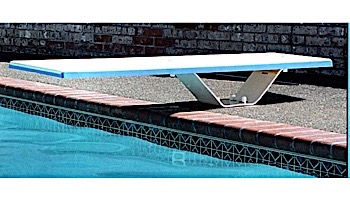 SR Smith Frontier II Jump Stand with Frontier II Board Complete | 6' Radiant White with White Tread | 68-209-58662