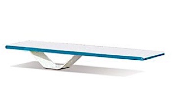 SR Smith Frontier II Jump Stand with Frontier II Board Complete | 6' Radiant White with White Tread | 68-209-58662