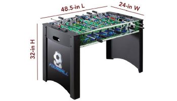 Hathaway Playoff 4-Foot Foosball Table | NG1031F BG1031F