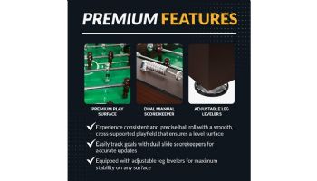 Hathaway Primo 56-Inch Foosball Table | NG1035 BG1035