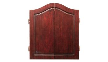 Hathaway Centerpoint Solid Wood Dartboard & Cabinet Set | Dark Cherry | NG1041CH BG1041CH