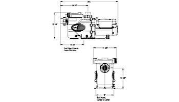 Jandy Pro Series ePump + SVRS | 0.25-2.7HP |Energy Efficient | 208-230V | JEP2.0SVRS
