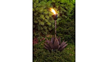 Desert Steel Blue Agave Garden Torch | Small | 451-010VT
