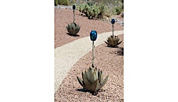 Desert Steel Blue Agave Garden Torch | Small | 451-010VT