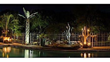Desert Steel Paradise Palm Tree 10-Foot | 250-100V