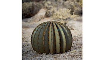 Desert Steel Artisan Collection Small Golden Barrel Cactus | 300-010V