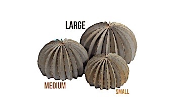 Desert Steel Artisan Collection Small Golden Barrel Cactus | 300-010V