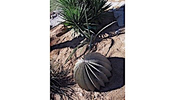 Desert Steel Artisan Collection Small Golden Barrel Cactus | 300-010V