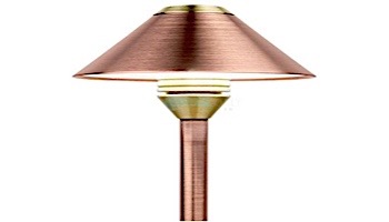 FX Luminaire CB 1 LED Path Light | Antique Tumbled | 24" Riser | CB1LED24RAT KIT