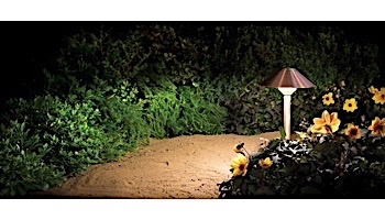 FX Luminaire CB 3 LED Path Light | Desert Granite | 24" Riser | CB3LED24RDG KIT