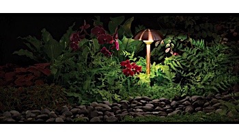 FX Luminaire CV 1 LED Path Light | Sedona Brown | 12" Riser | CV1LED12RSB KIT