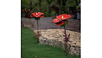 Desert Steel Poppy Garden Torch | 409-001