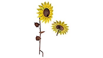 Desert Steel Sunflower Bird Feeder | 409-103