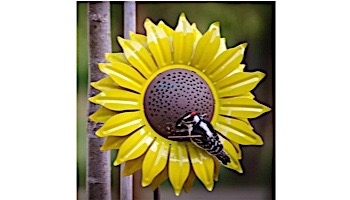 Desert Steel Sunflower Bird Feeder | 409-103