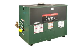 Raypak HI Delta Cold Run P-752C Commercial Indoor-Outdoor Swimming Pool Heater | Propane Gas 750,000 BTUH | 016097