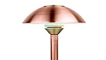 FX Luminaire CV 3 LED Path Light | White Wrinkle | 12" Riser | CV3LED12RWF KIT
