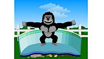 Gorilla Floor Padding 21'X41' Oval | NL138