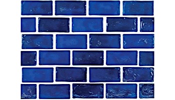 National Pool Tile Arctic 1x2 Glass Series Pool Tile | Ocean | 1x2081