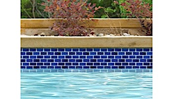 National Pool Tile Arctic 1x2 Glass Series Pool Tile | Ocean | 1x2081