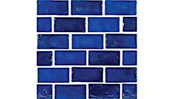 National Pool Tile Arctic 1x2 Glass Series Pool Tile | Ocean | 1x2081