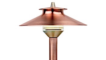 FX Luminaire DM 3 LED Path Light | Sedona Brown | 8" Riser | DM3LED8RSB KIT