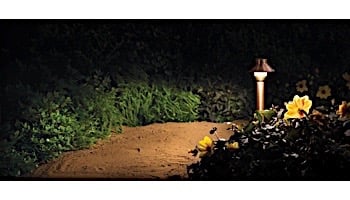 FX Luminaire HC 1 LED Path Light | Desert Granite | 8" Riser | HC1LED8RDG KIT