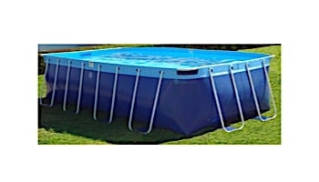 Splash-A-Round Pools Quik Swim Metal Frame Pool Kit | 10' x 18' | 48" Metal Frame Pool | QuickSwim-KIT