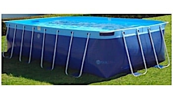 Splash-A-Round Pools Quik Swim 10'x18' Rectangular 48" Tall Metal Frame Pool | QS101848