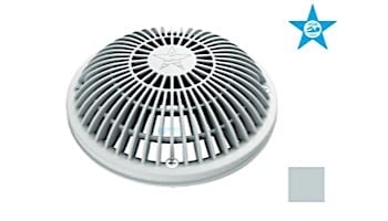 AquaStar 8" Round MoFlow Suction Outlet Cover and Mud Frame | Light Grey | 8MF103