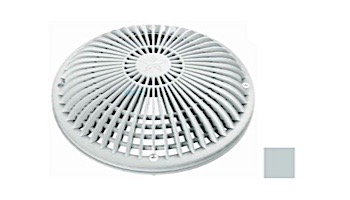 AquaStar 10" Round MoFlow Suction Outlet Cover and Mud Frame | Light Gray | 10MF103