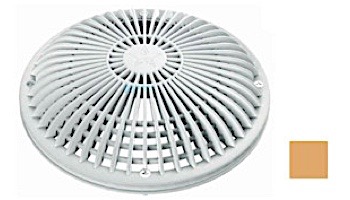 AquaStar 10" Round MoFlow Suction Outlet Cover and Mud Frame | White | 10MF101