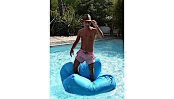 Ocean Blue Sit in Pool Lounger | Turquoise | 950102