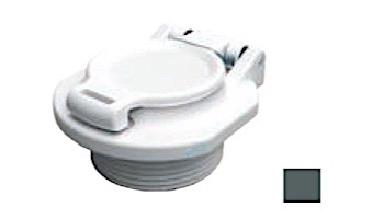 AquaStar Safety Vacuum Lock Wall Fitting 1.5" | Dark Gray | VLK15T05