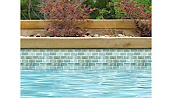 National Pool Tile Arctic 1x2 Glass Series Pool Tile | Ice | 1x2080