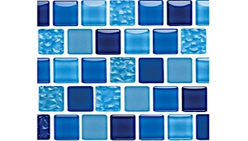 National Pool Tile Essence 1x1 Glass Tile | Royal Blue | ES-ROYAL 1X1