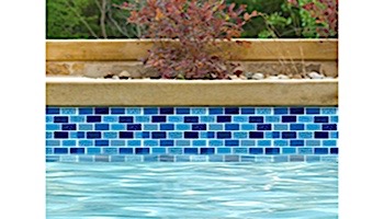 National Pool Tile Essence 1x2 Glass Tile | Royal Blue | ES-ROYAL 1X2