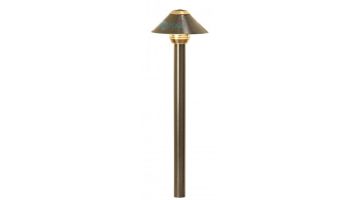 FX Luminaire BD Zone Dimming 1LED Path Light | 12" Riser | Bronze Metallic | BDZD1LED12RABZ