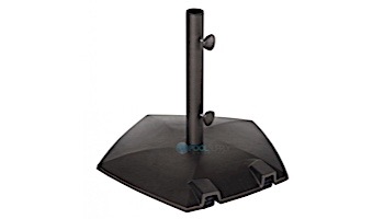 Pentagon Base With Wheels | 80 lb. Black | NU5460