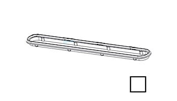 AquaStar 32"Channel Drain Pinhole Anti-Entrapment Suction Outlet Cover Only (VGB Series) | White | 32CDPHNF101 | 32CDPHNFK101
