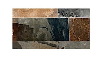 National Pool Tile Himalayan Slate 6x6 Series | Multicolor | HMS-MULTI