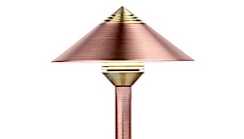 FX Luminaire QF 1 LED Path Light | Almond | 8" Riser | QF1LED8RAL KIT