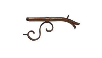Black Oak Foundry Small Courtyard Spout | Antique Brass / Bronze Finish | S7500-AB | S7532-AB